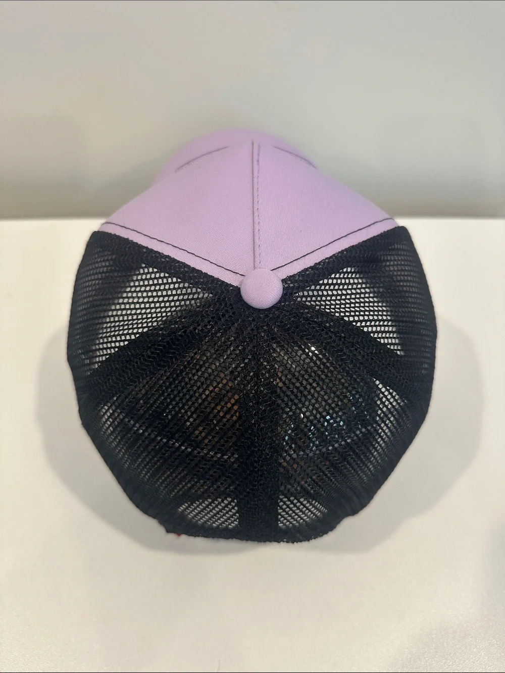 Lavender Bunny Patch Trucker Hat – Embroidered Rabbit Snapback Cap